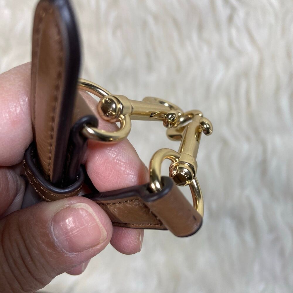Brown coach Crossbody strap - Picture 4 of 7